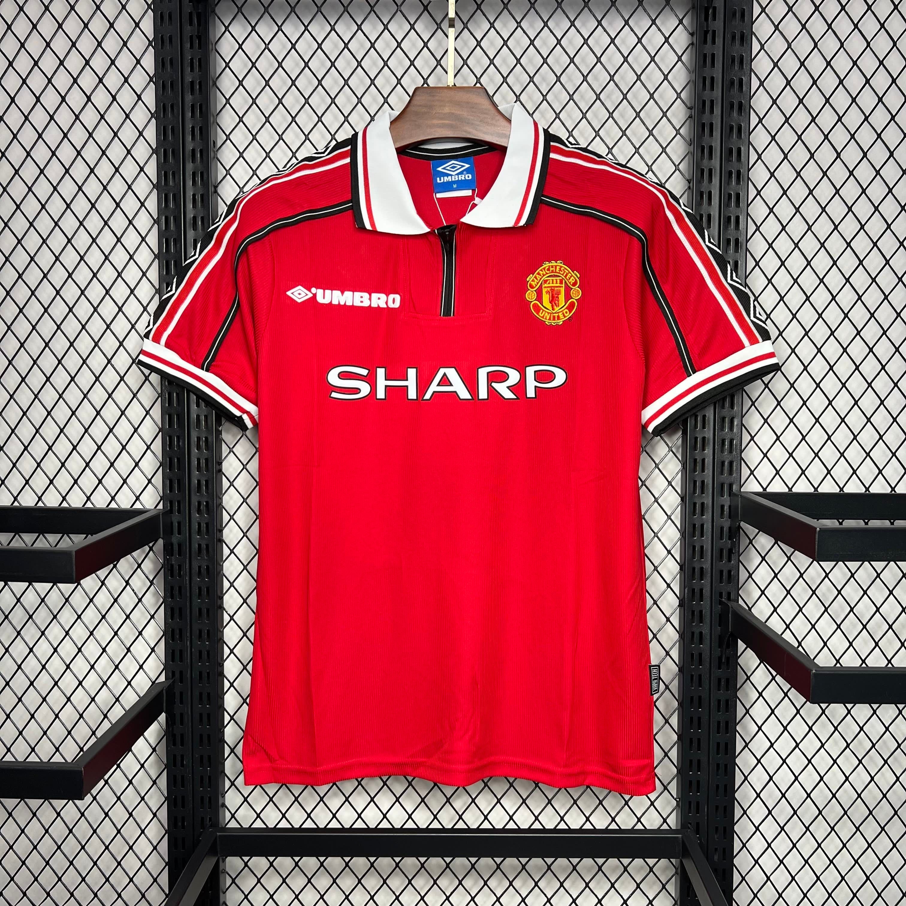 Homem | Manchester United - Retro ManUtd 1998-99 Home Jersey