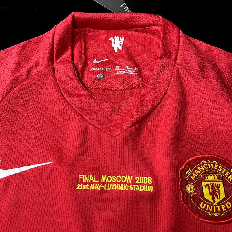 Criança | Manchester United - Retro ManUtd 2007-08 Home UCL Kids