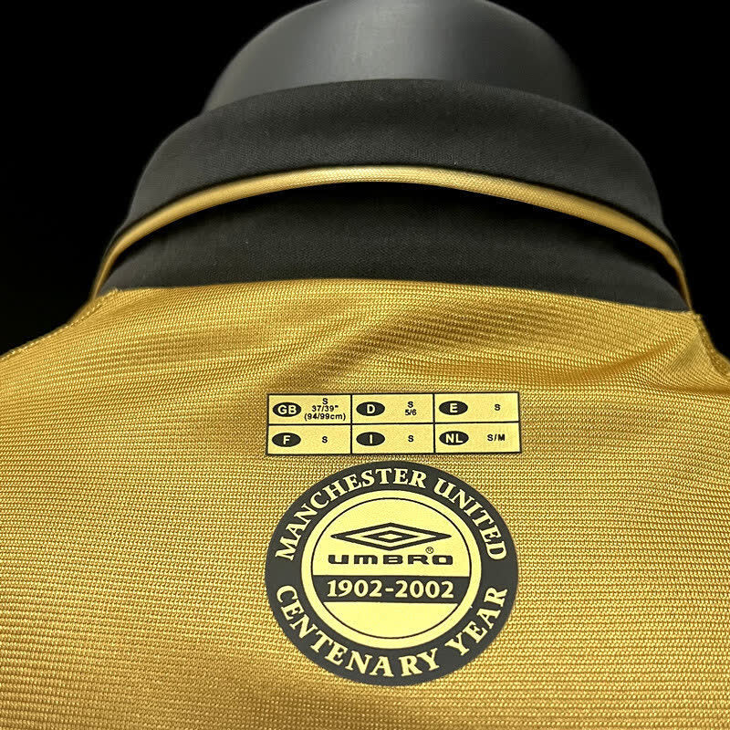 Homem | Manchester United - Retro ManUtd 2001-02 100th Anniversary Edition
