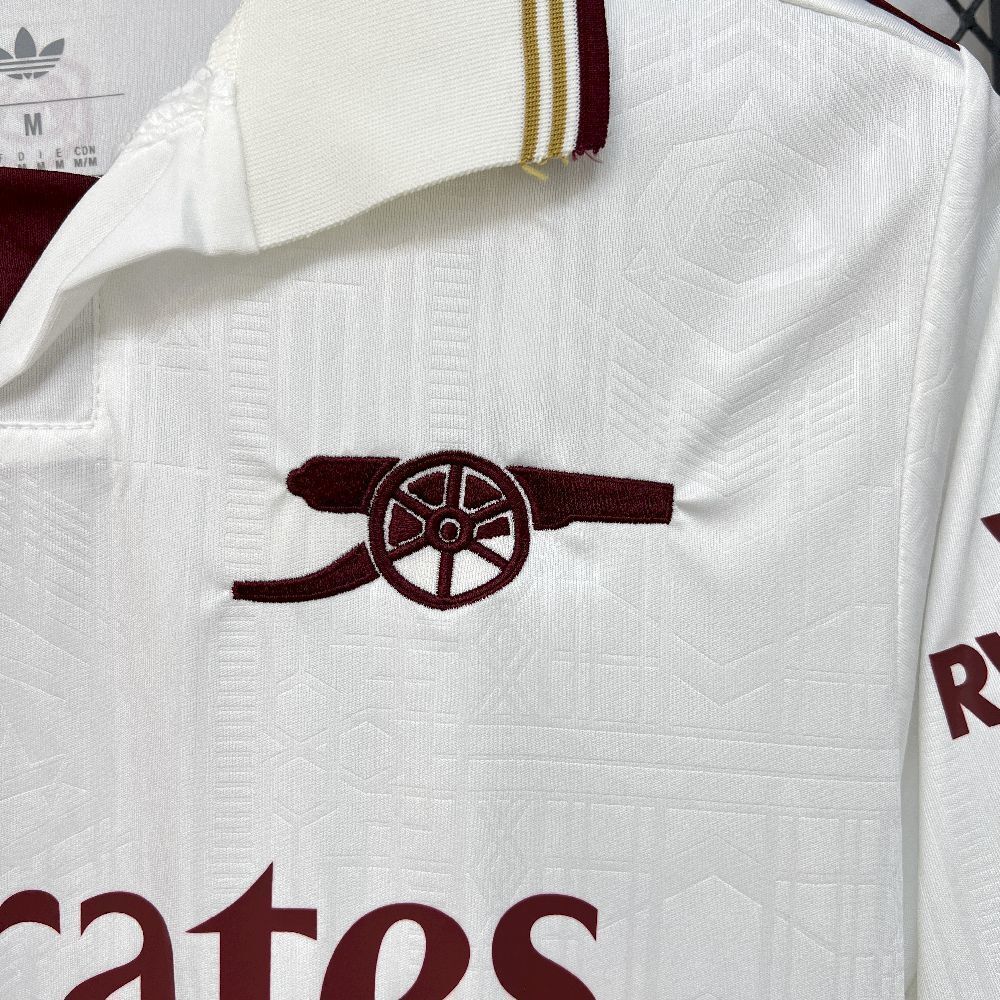 Homem | Arsenal - Arsenal 2025-26 Away Jersey Player Version