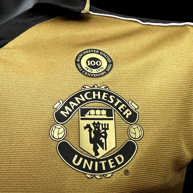 Homem | Manchester United - Retro ManUtd 2001-02 100th Anniversary Edition