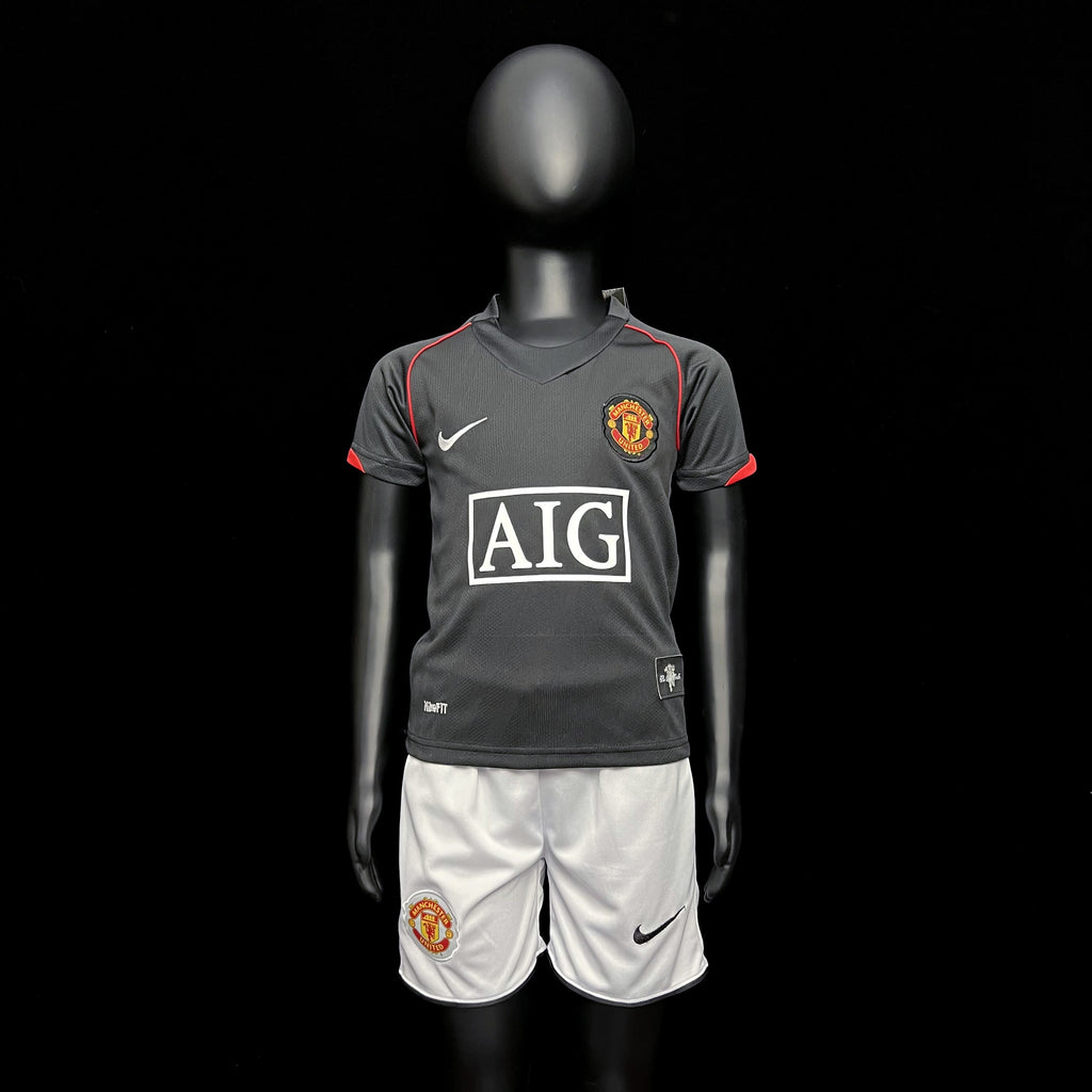 Criança | Manchester United - Retro ManUtd 2007-08 Away UCL Kids