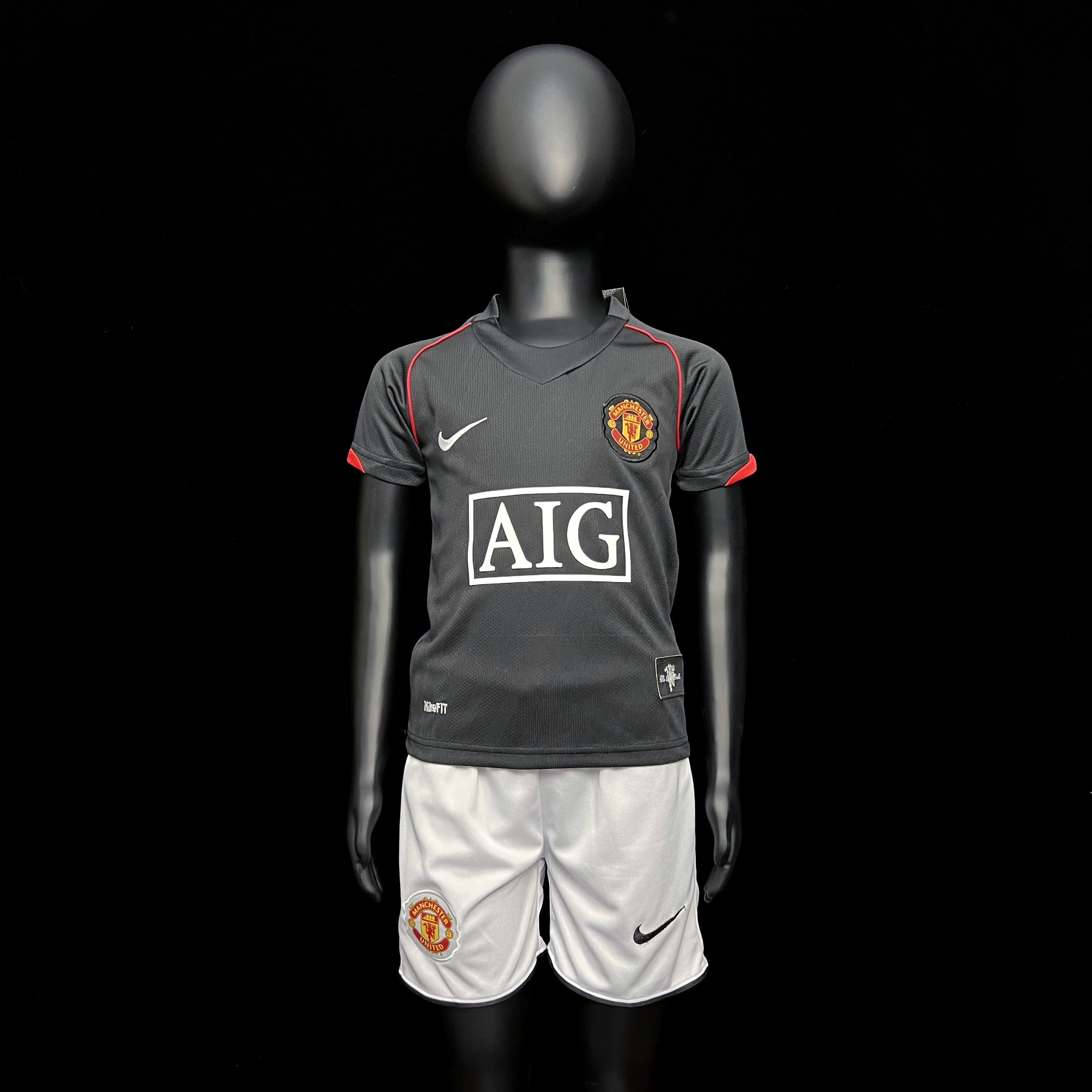 Criança | Manchester United - Retro ManUtd 2007-08 Away UCL Kids