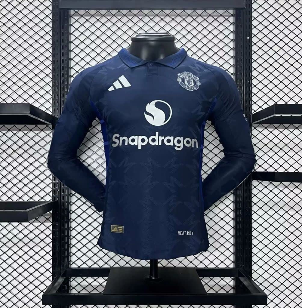 Homem | Manchester United - ManUtd 2024-25 Away Long Sleeves Player Version