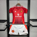 Criança | Manchester United - ManUtd 2024-25 Home Kids Kit