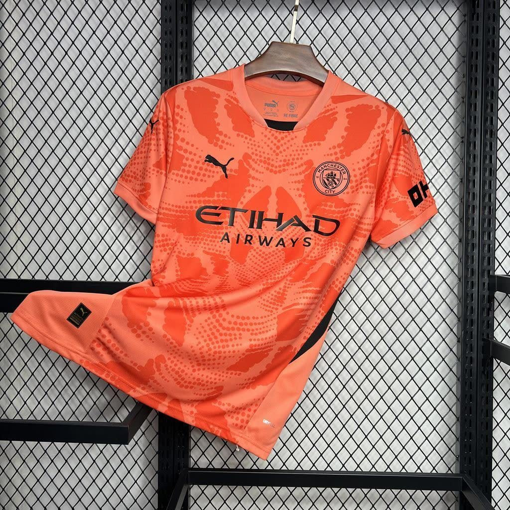 Homem | Manchester City - ManCity 2024-25 Jersey Orange Color