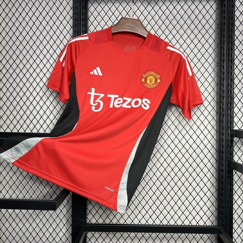 Homem | Manchester United - ManUtd 2024-25 Red Prematch Jersey
