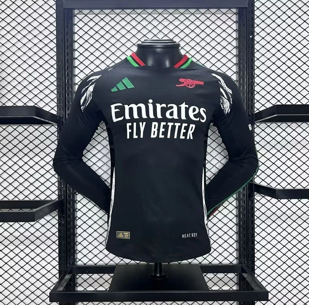 Homem | Arsenal - Arsenal 2024-25 Away Long Sleeves Player Version