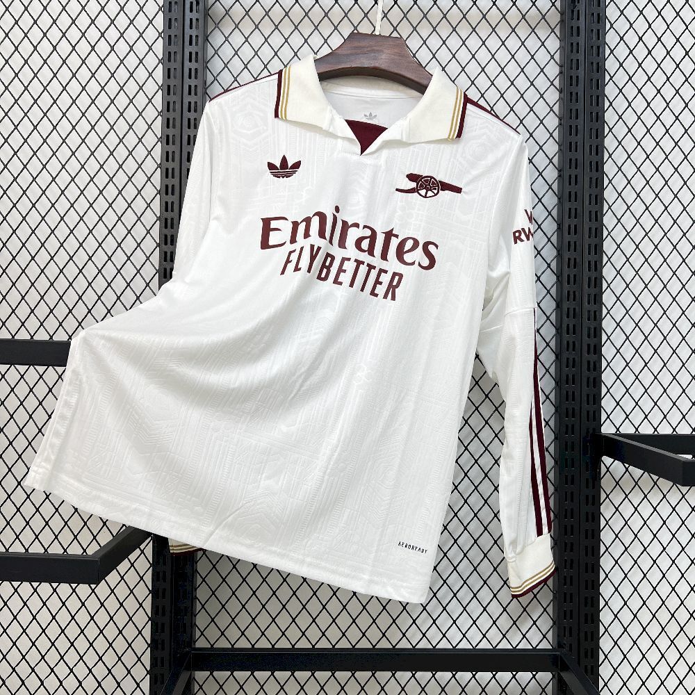 Homem | Arsenal - Arsenal 2025-26 Away Jersey Player Version