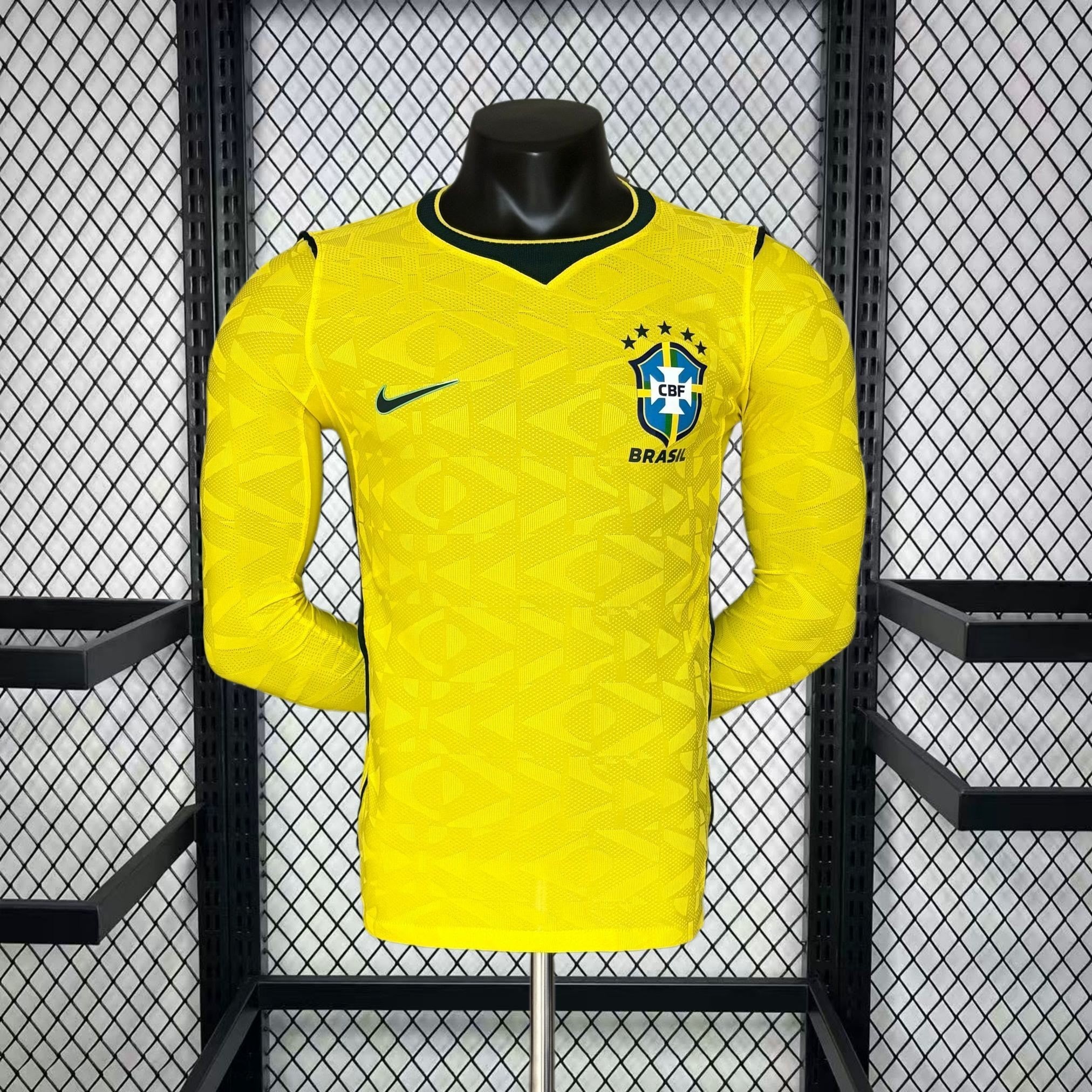Homem | Brasil - Brazil 2026 WC Home Long Sleeve Player