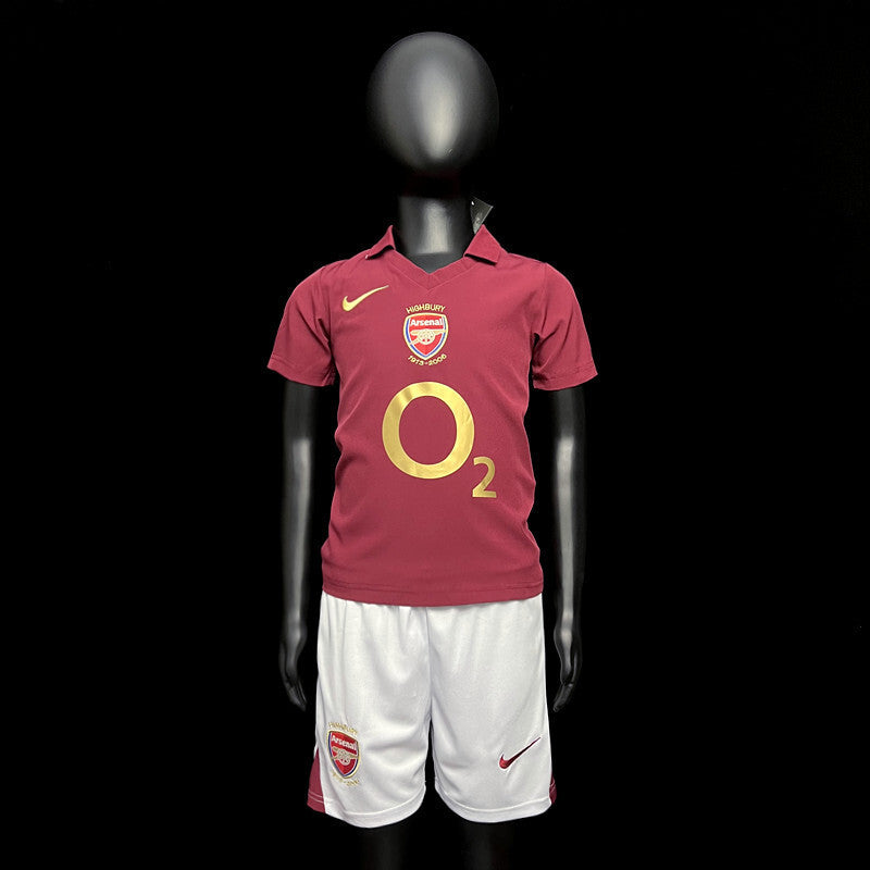 Criança | Arsenal - Retro Arsenal 2005-06 Home Kids
