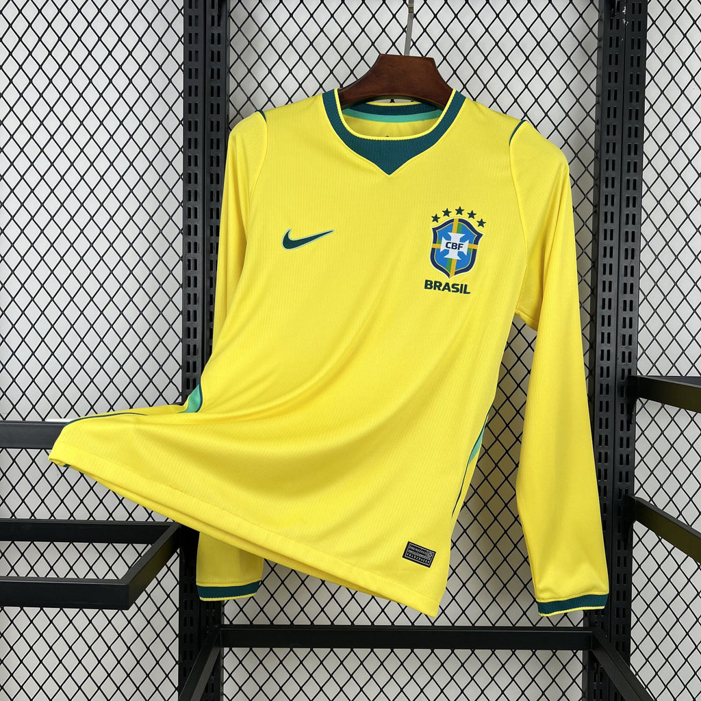 Homem | Brasil - Brazil 2026 WC Home Long Sleeve