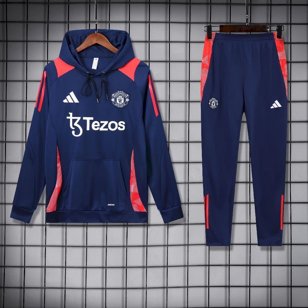 Homem | Manchester United - ManUtd 2024-25 Hoodie Pant