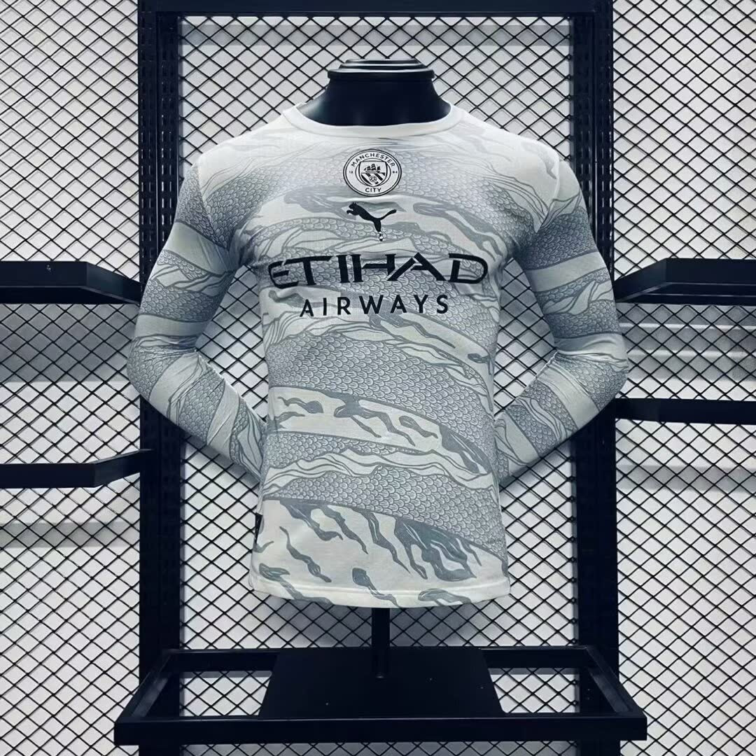 Homem | Manchester City - ManCity 2024-25 Special Edition Long Sleeves Player Version