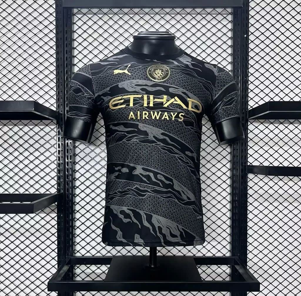 Homem | Manchester City - ManCity 2024-25 Black Dragon Player Version