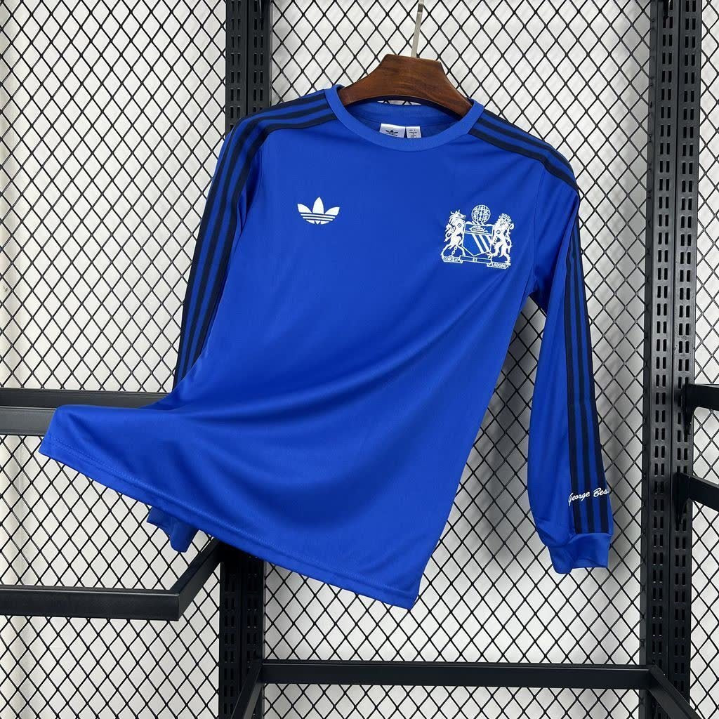 Homem | Manchester United - ManUtd 2024-25 Joint Edition Blue Long Sleeves