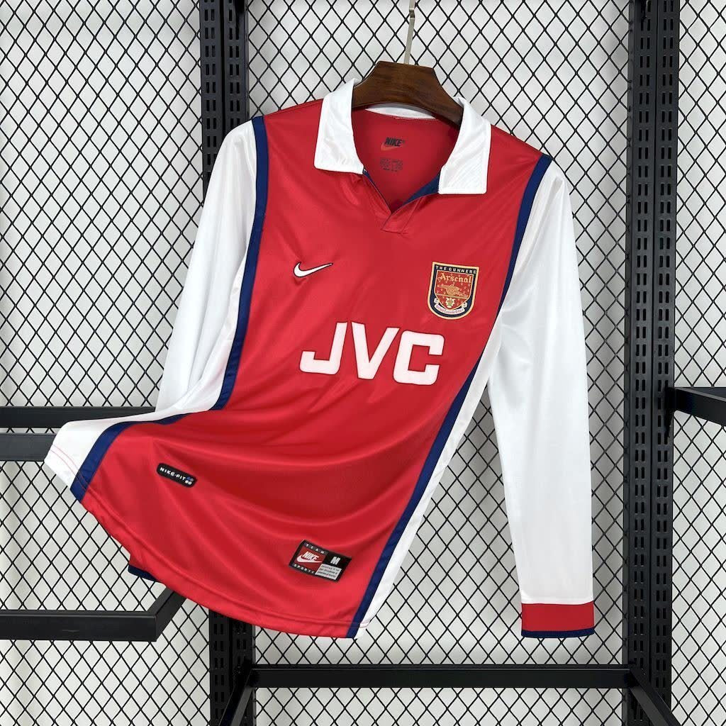 Homem | Arsenal - Retro Arsenal 1998-99 Home Long Sleeves