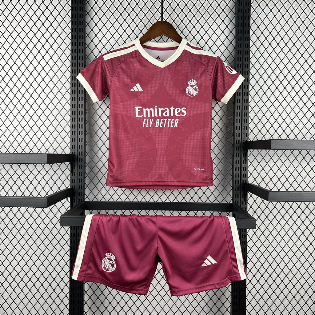 Camisola Real Madrid Alternativa 2026/27 — Criança