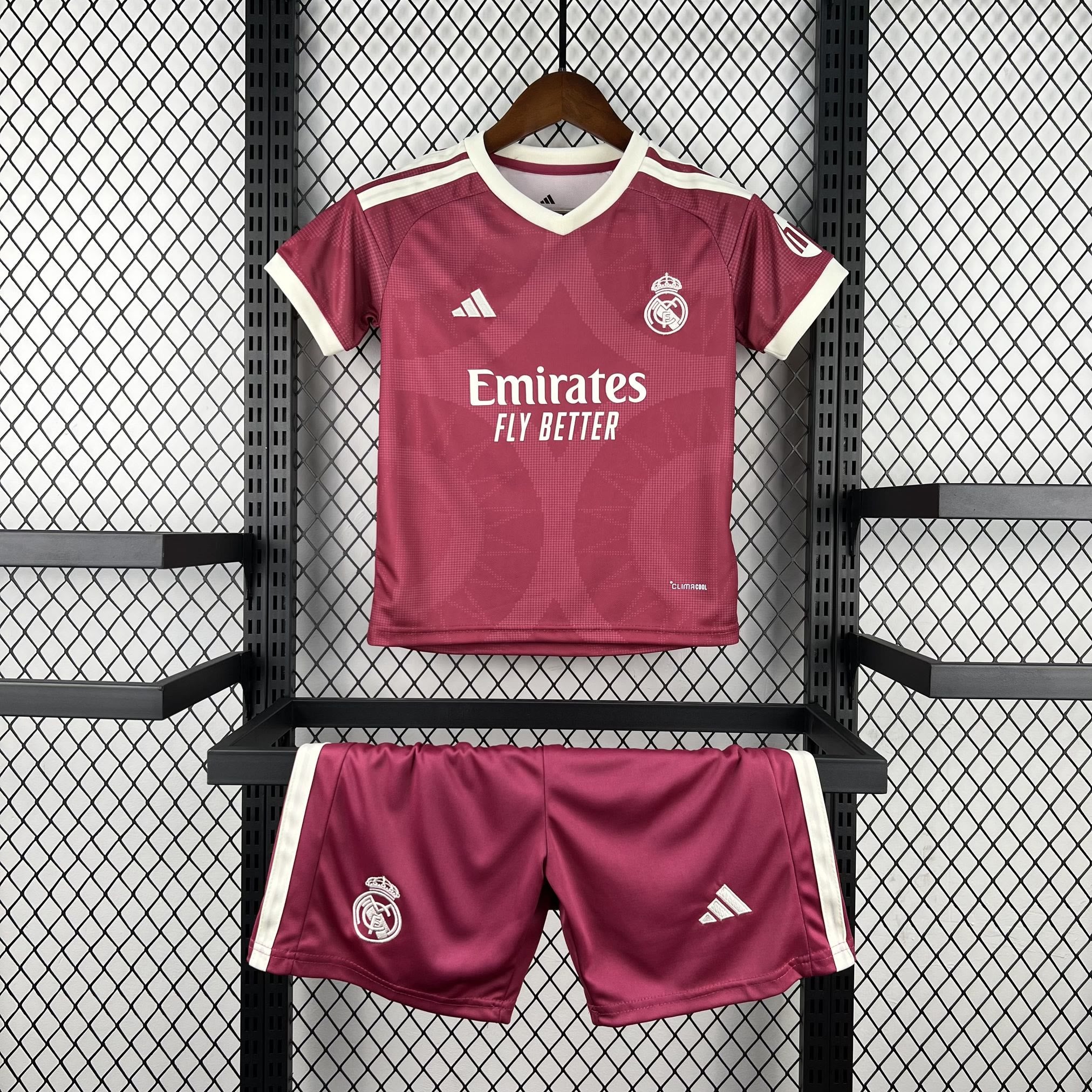 Camisola Real Madrid Alternativa 2026/27 — Criança