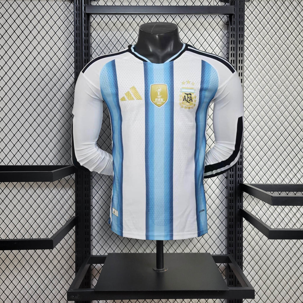 Homem | Argentina - Arg 2026 WC Home Long Sleeve Player