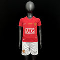 Criança | Manchester United - Retro ManUtd 2007-08 Home UCL Kids