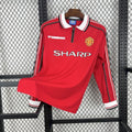 Homem | Manchester United - Retro ManUtd 1998-99 Home Long Sleeves
