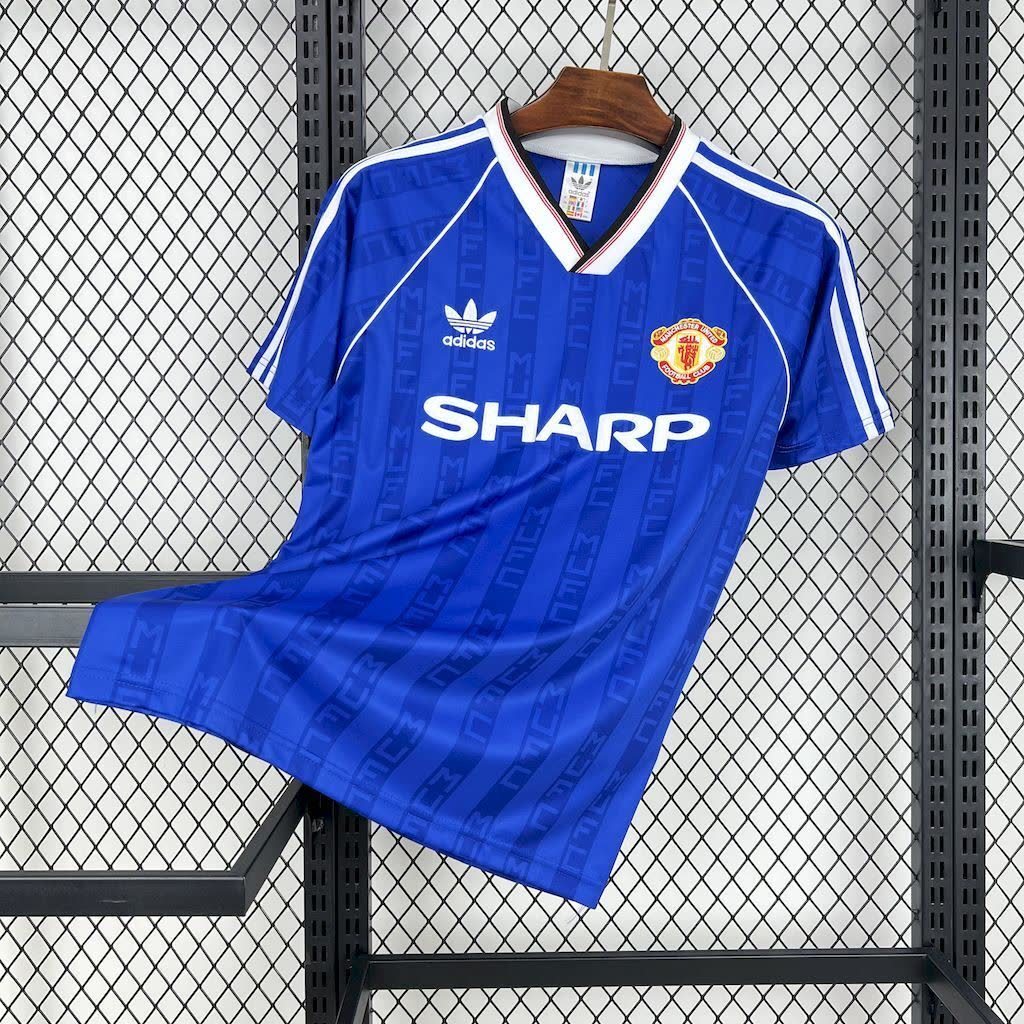 Homem | Manchester United - Retro ManUtd 1988-89 Away Jersey