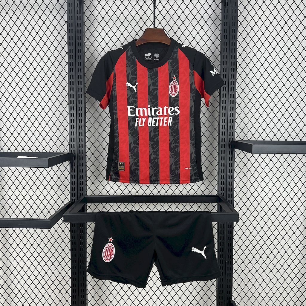 Camisola AC Milan Principal 2025/26 — Criança