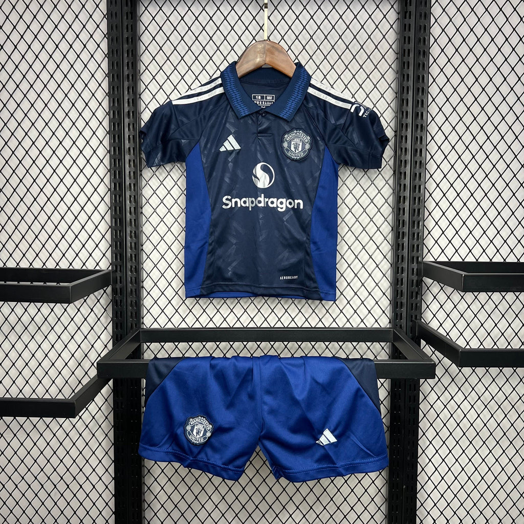 Criança | Manchester United - ManUtd 2024-25 Away Kids Kit