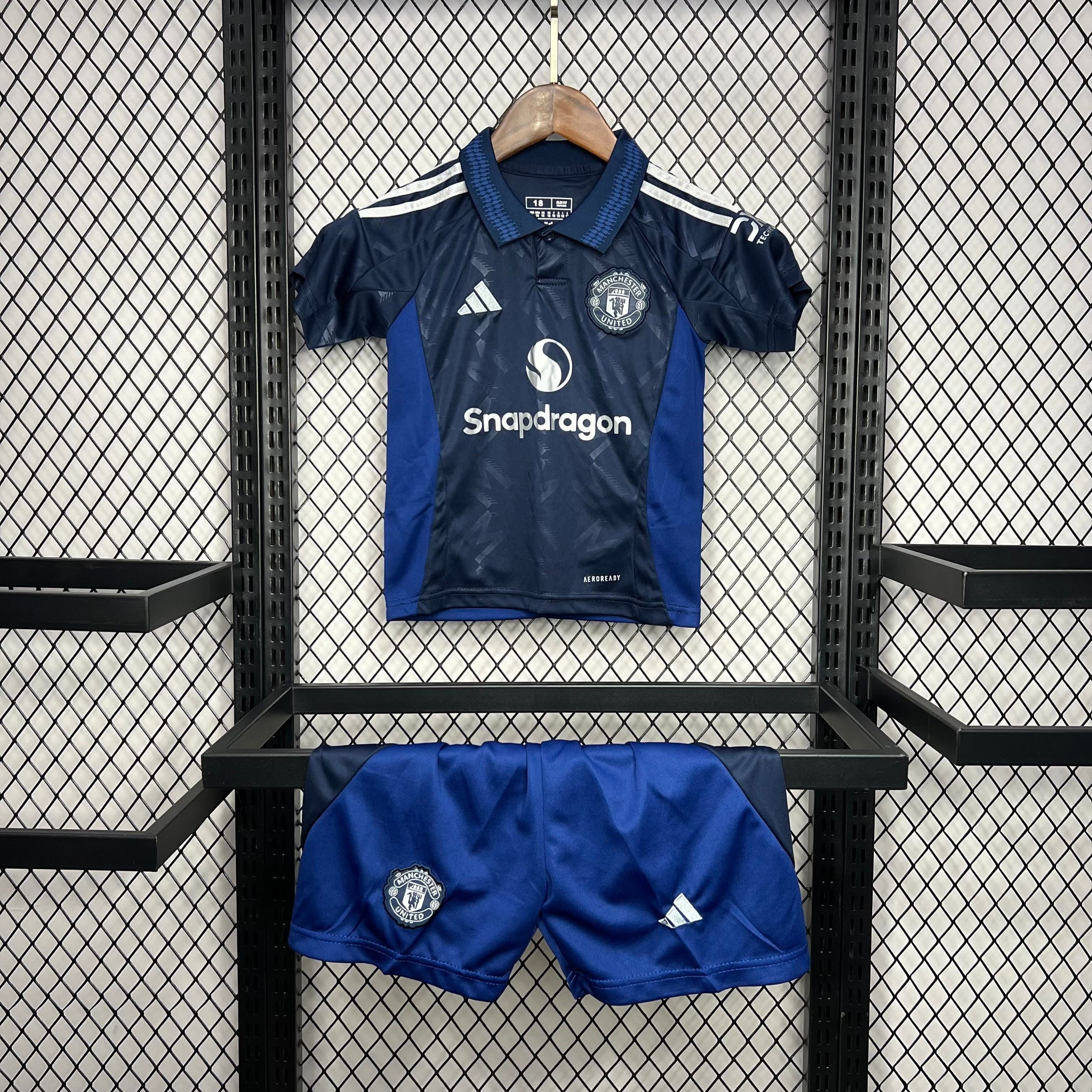 Criança | Manchester United - ManUtd 2024-25 Away Kids Kit