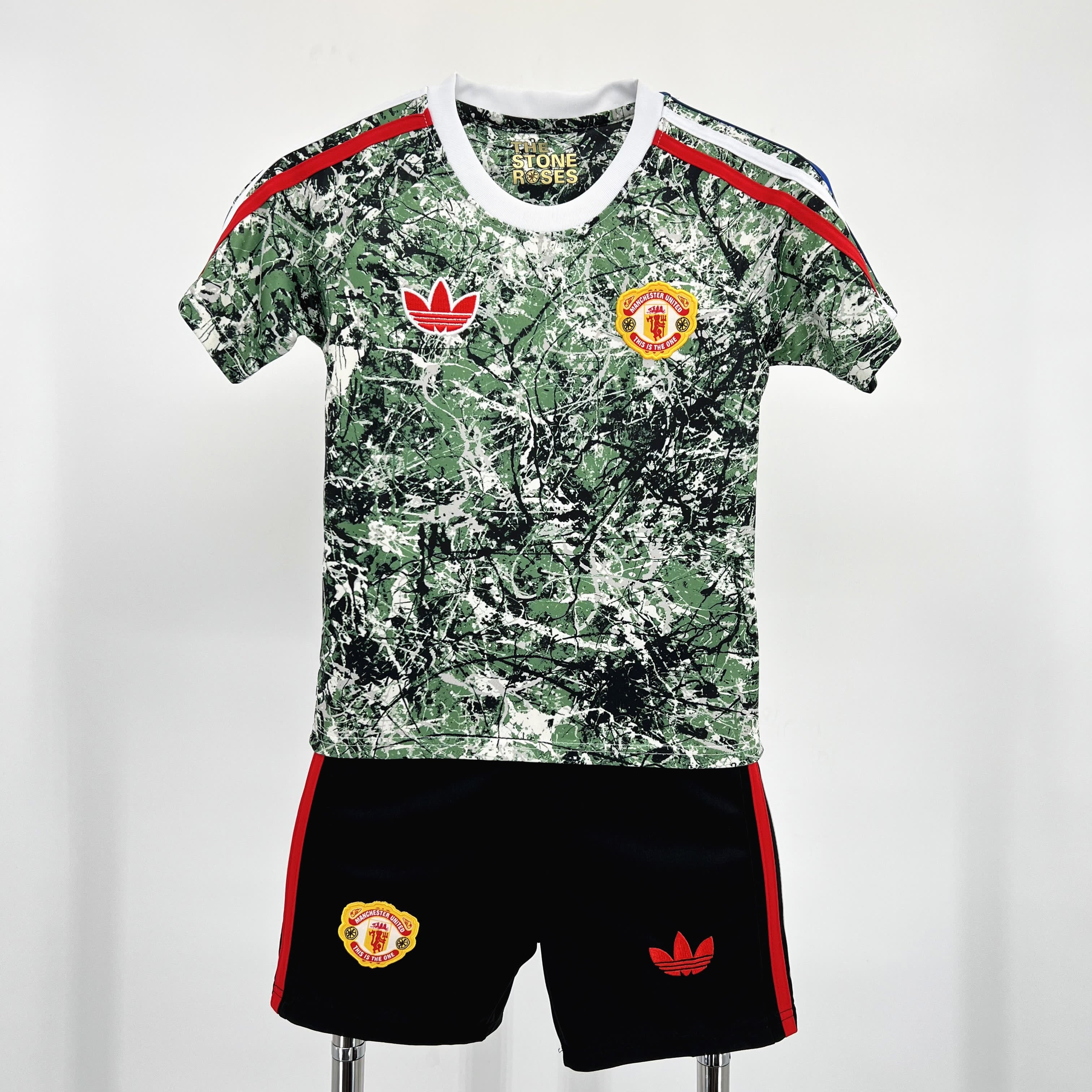 Criança | Manchester United - ManUtd 2024-25 Stone Roses Originals Icon Kids