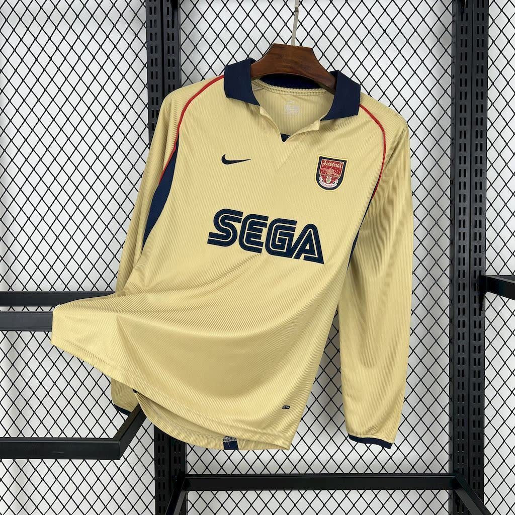 Homem | Arsenal - Retro Arsenal 2001-02 Away Long Sleeves