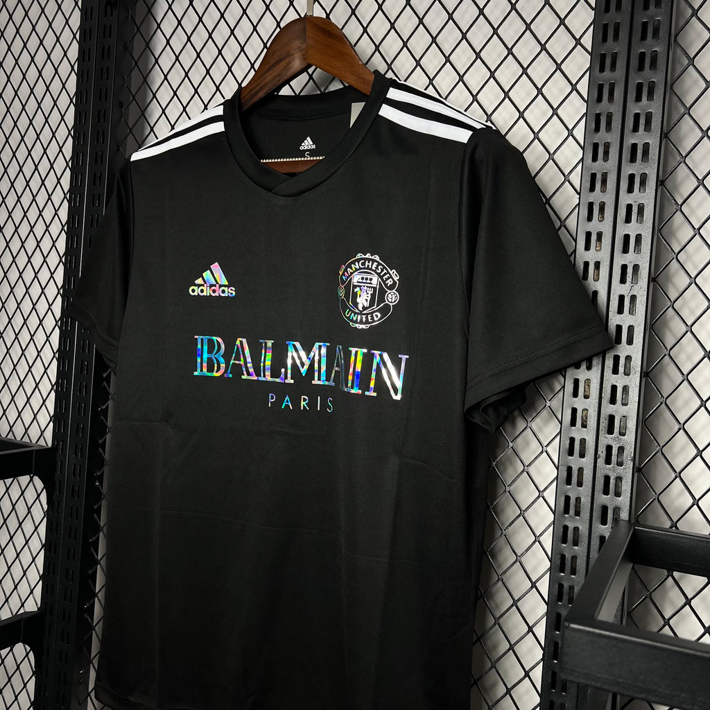 Homem | Manchester United - ManUtd 2024-25 Balmain Co-Branded T-shirt