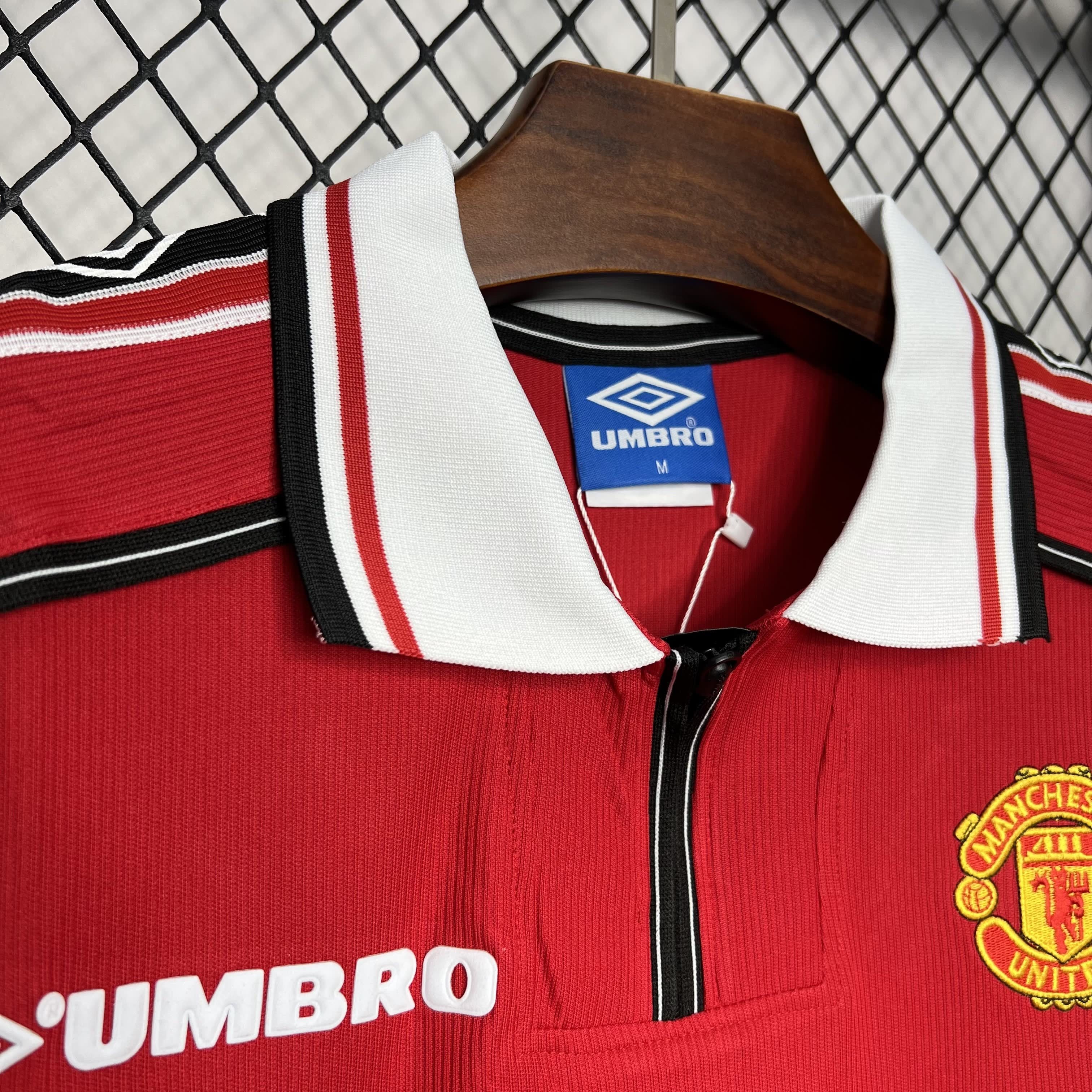 Homem | Manchester United - Retro ManUtd 1998-99 Home Jersey