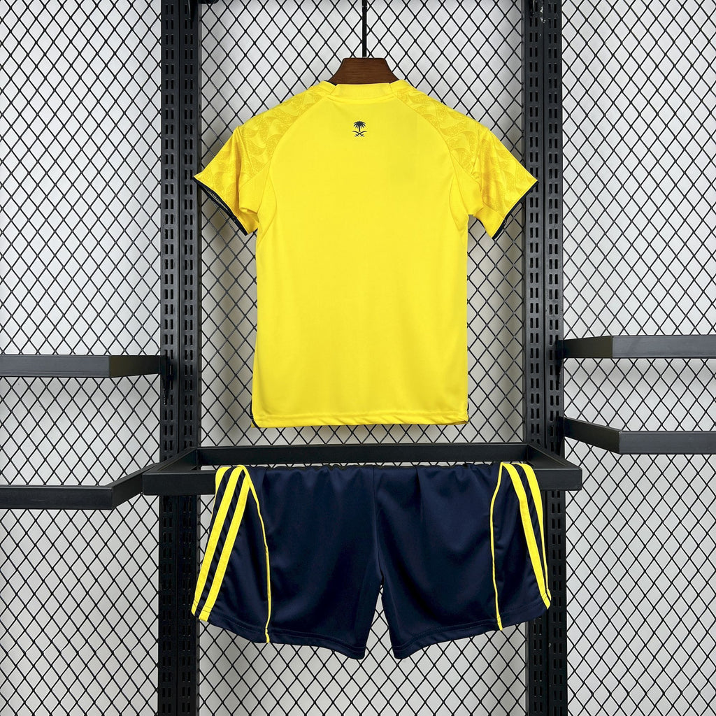 Criança | Al Nassr - Al Nassr 2025-26 home kids