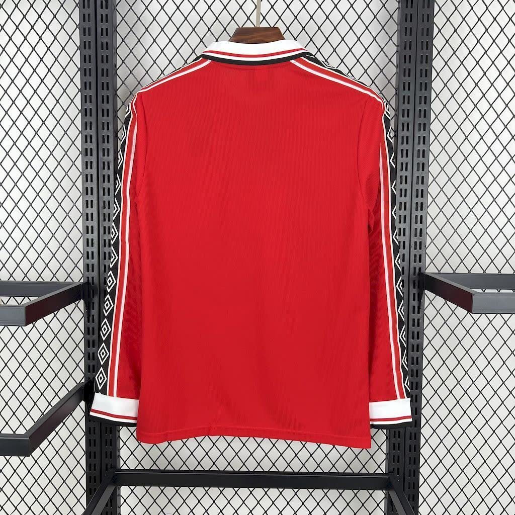 Homem | Manchester United - Retro ManUtd 1998-99 Home Long Sleeves