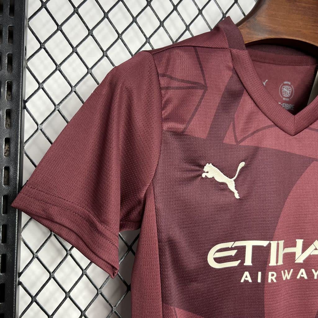 Criança | Manchester City - ManCity 2024-25 Third Away Kids Kit