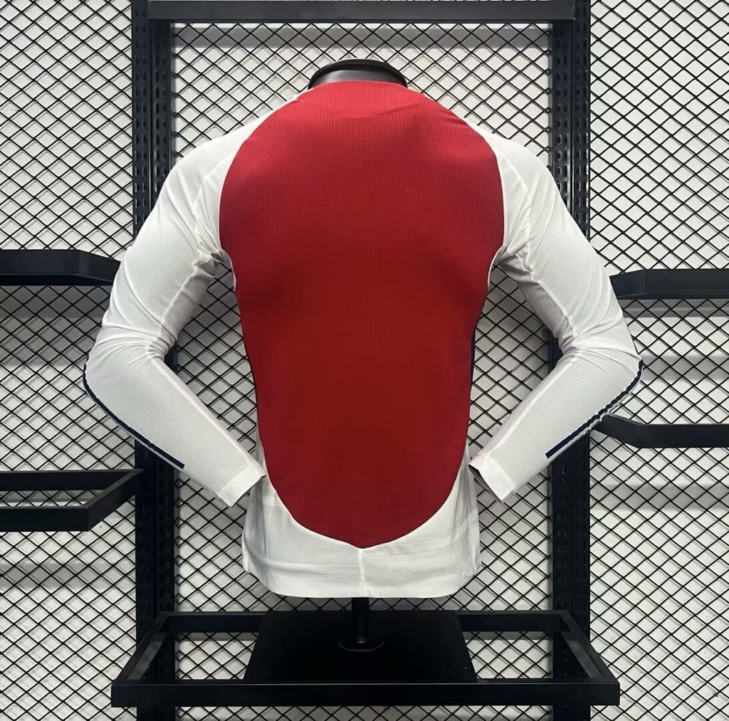 Homem | Arsenal - Arsenal 2024-25 Home Long Sleeves Player Version