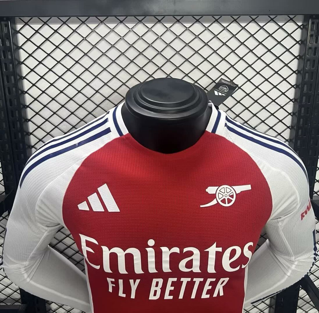 Homem | Arsenal - Arsenal 2024-25 Home Long Sleeves Player Version