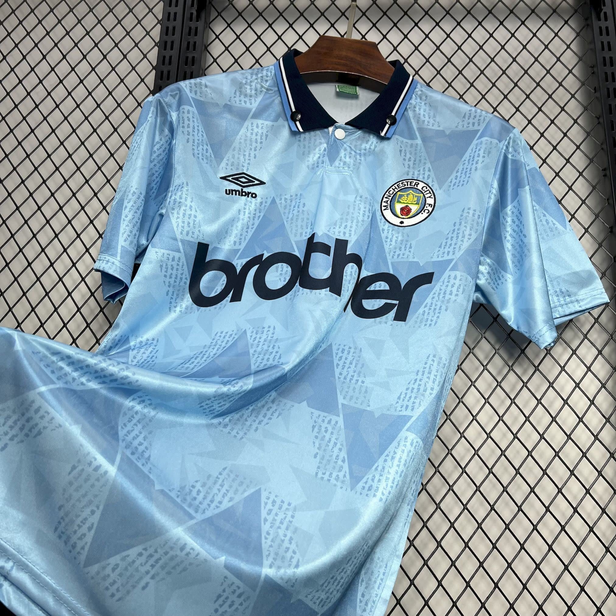 Homem | Manchester City - Retro ManCity 1989-91 Home Jersey