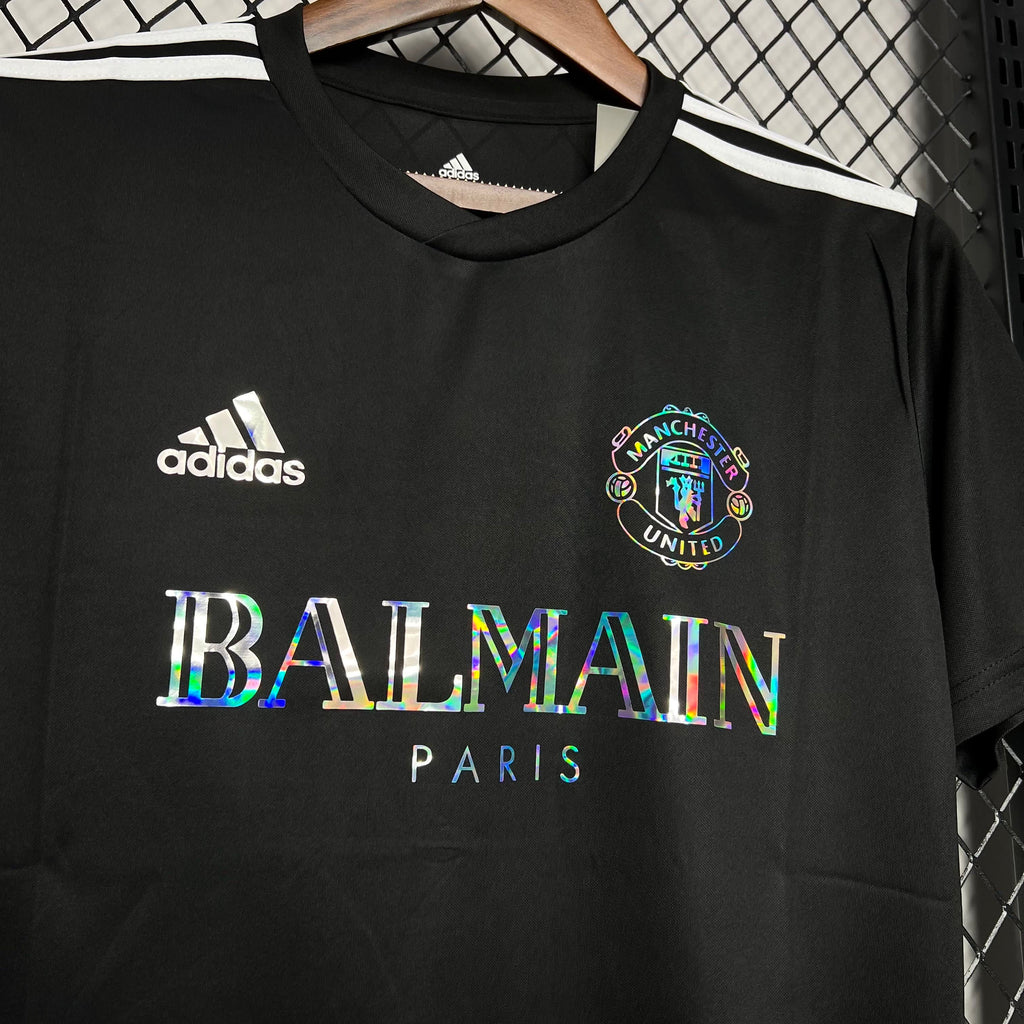 Homem | Manchester United - ManUtd 2024-25 Balmain Co-Branded T-shirt