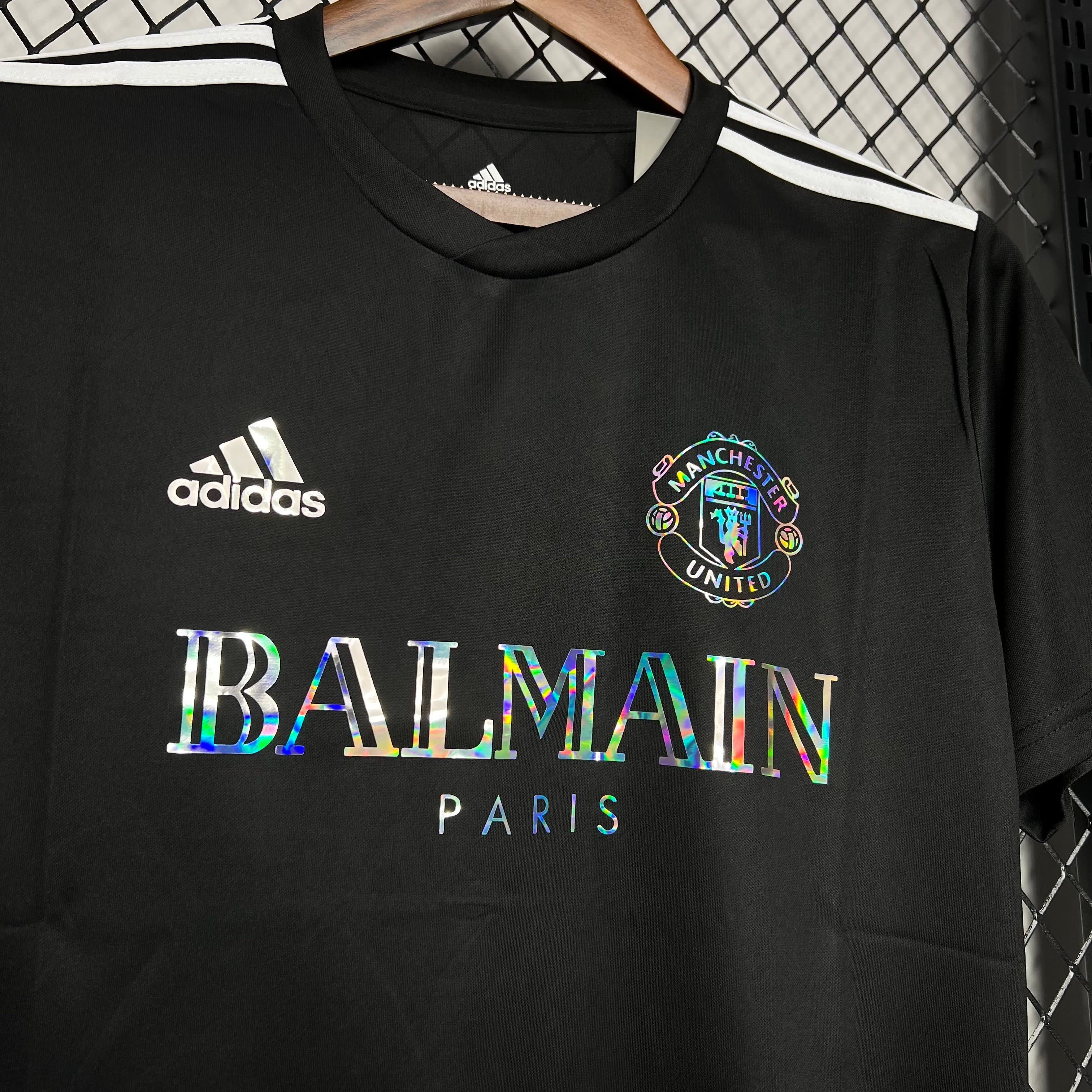 Homem | Manchester United - ManUtd 2024-25 Balmain Co-Branded T-shirt
