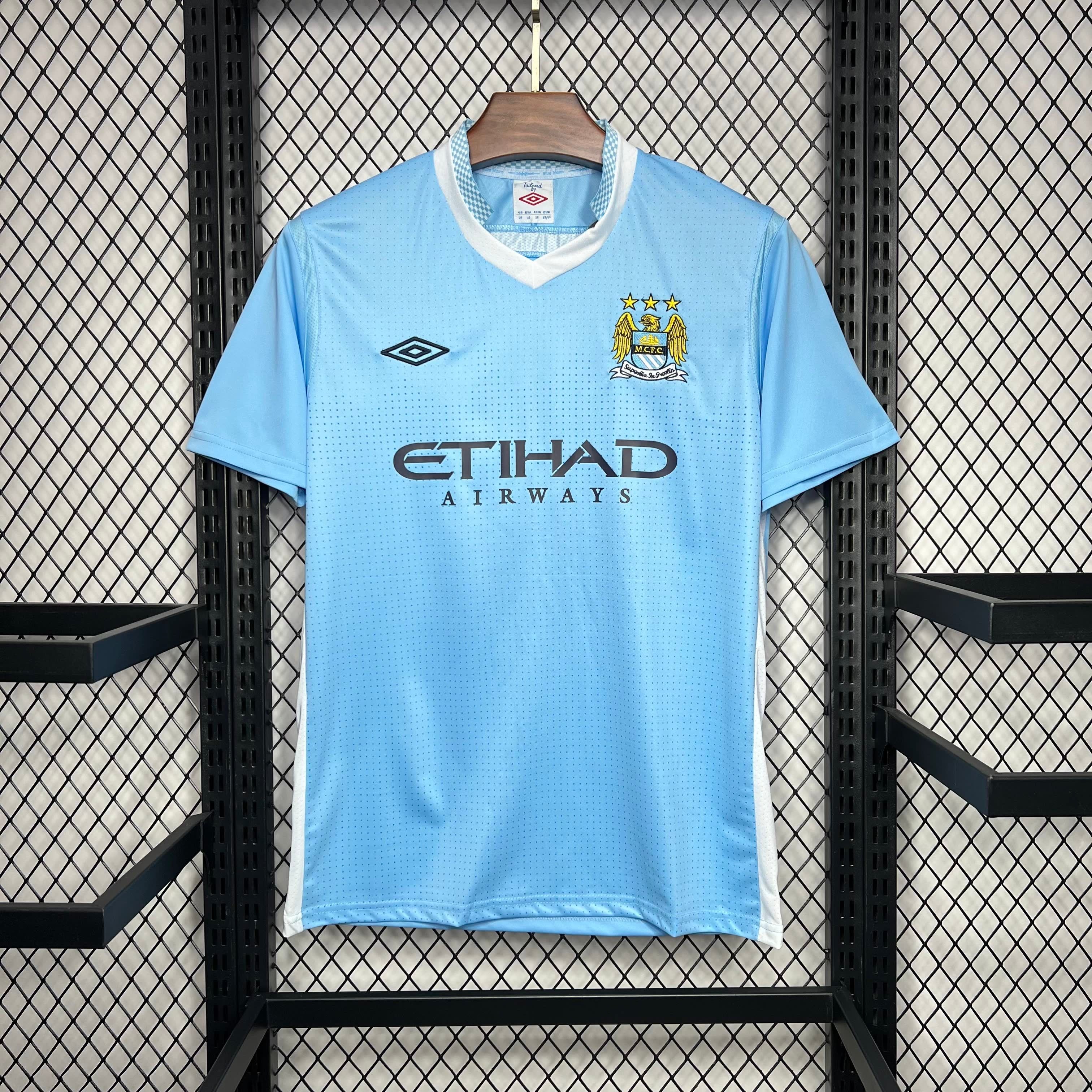 Homem | Manchester City - Retro ManCity 2011-12 Home Jersey
