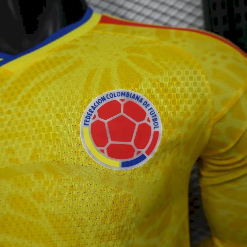 Homem | Colômbia - Colombia 2026 WC Home Long Sleeve Player