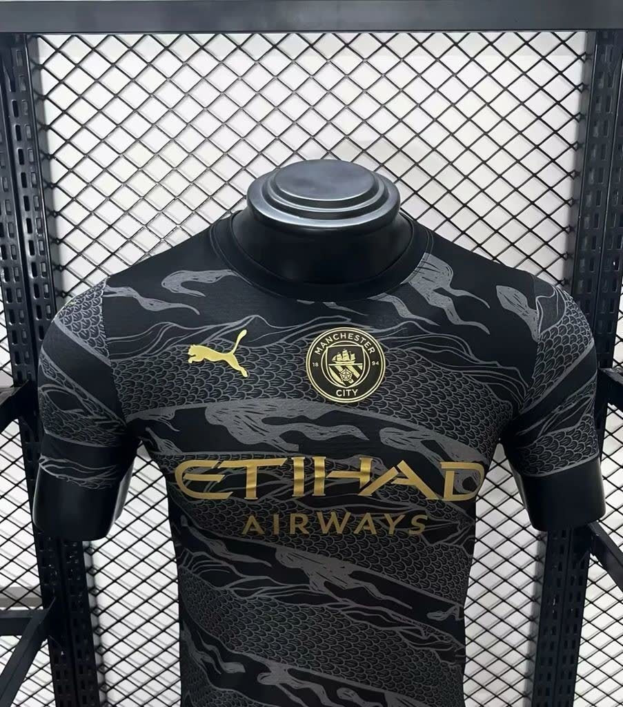 Homem | Manchester City - ManCity 2024-25 Black Dragon Player Version