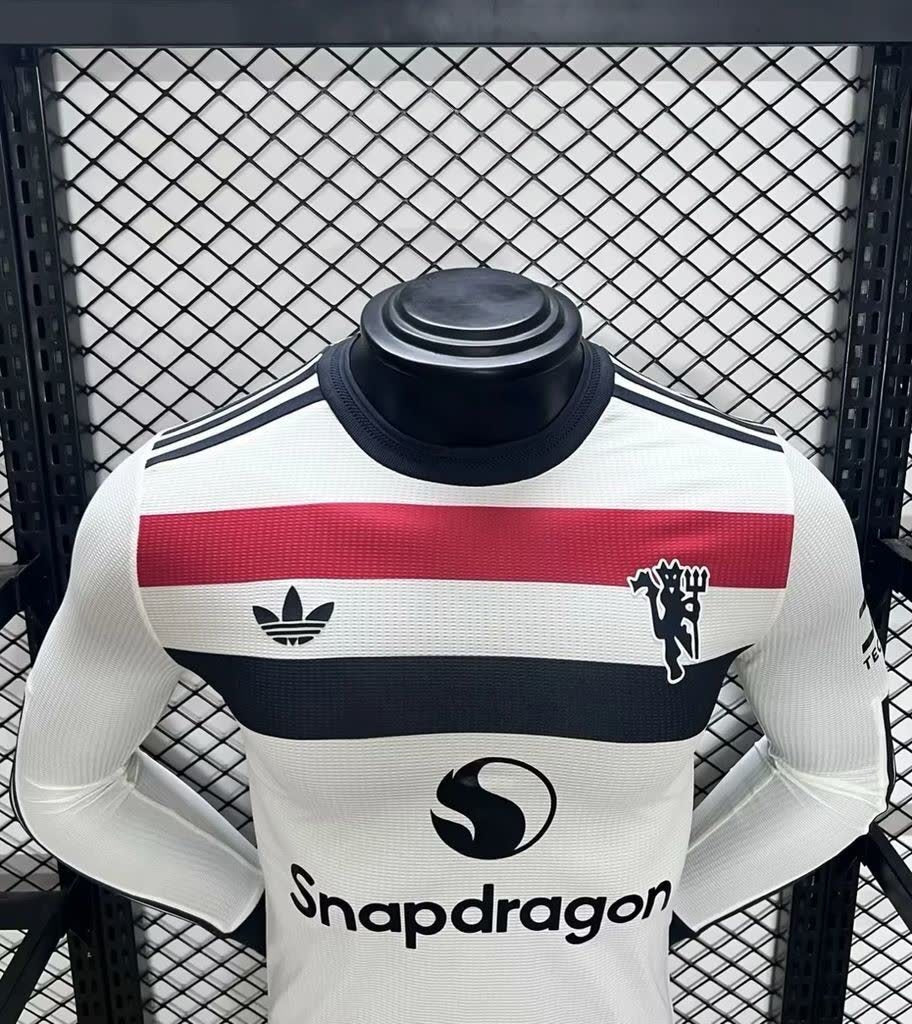 Homem | Manchester United - ManUtd 2024-25 Third Away Long Sleeves Player Version
