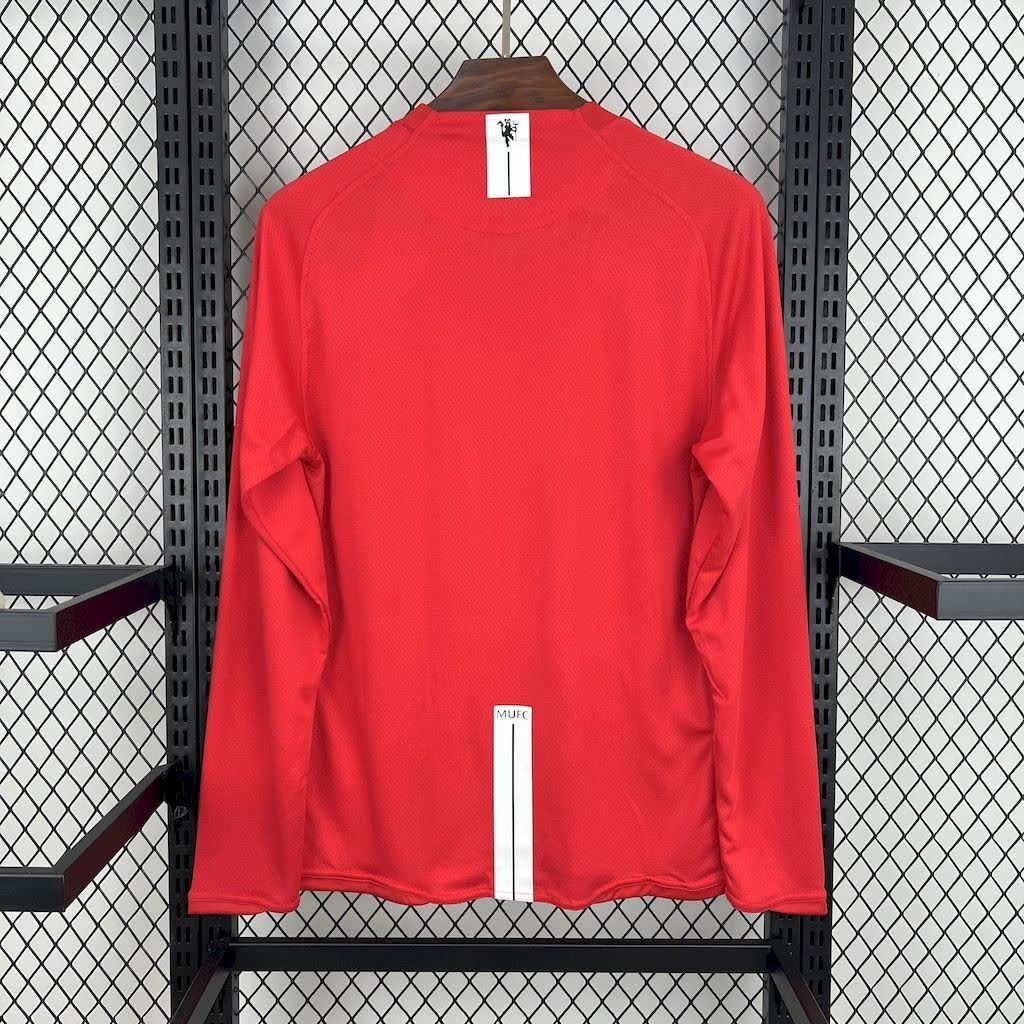 Homem | Manchester United - Retro ManUtd 2007-08 Home Long Sleeves