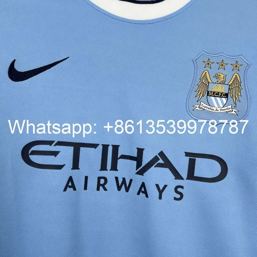 Homem | Manchester City - Retro ManCity 2013-14 Home Jersey