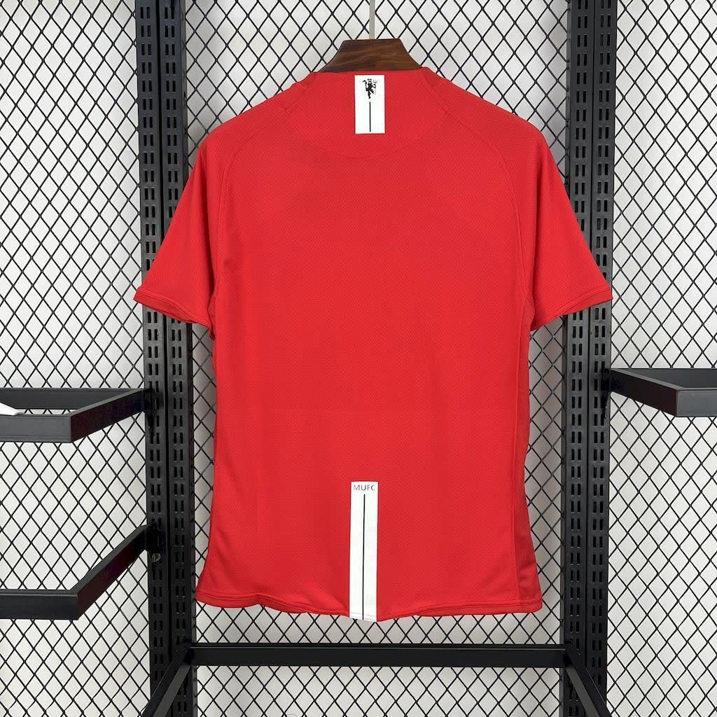 Homem | Manchester United - Retro ManUtd 2007-08 Home UCL Jersey