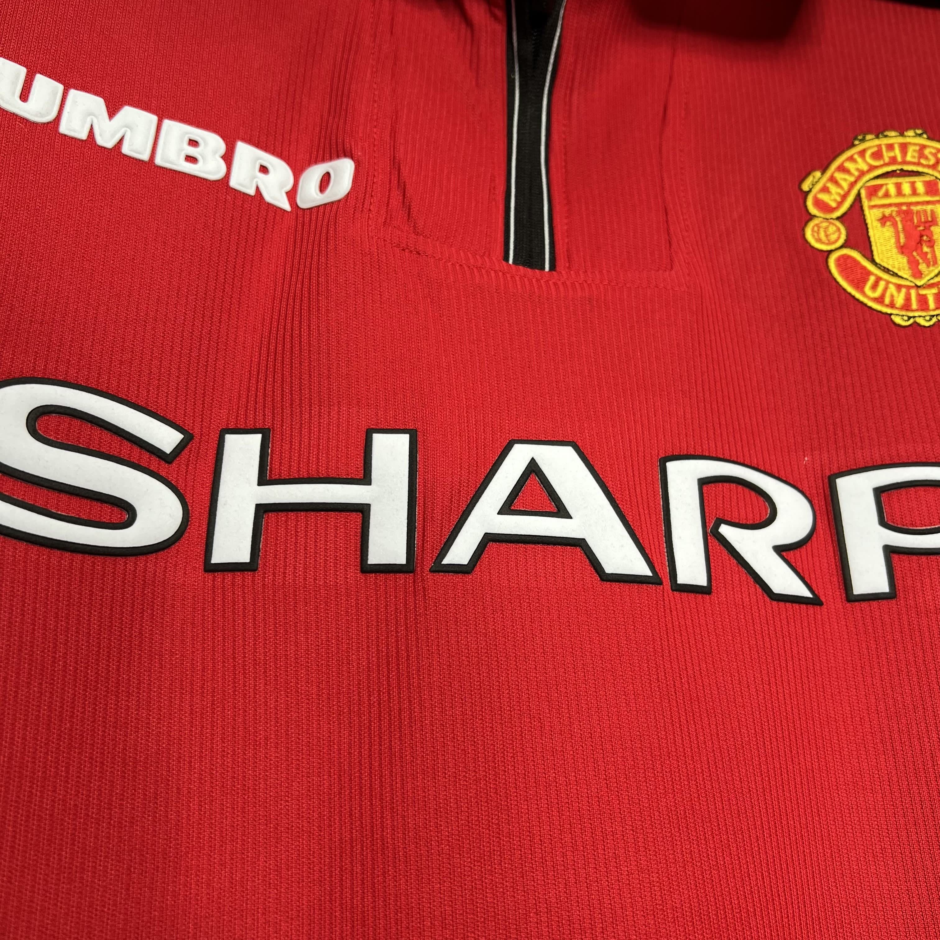 Homem | Manchester United - Retro ManUtd 1998-99 Home Jersey